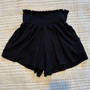 Kate Quinn smocked shorts